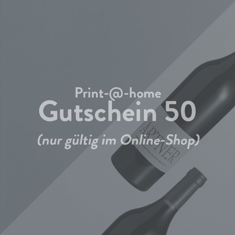 Online Shop Gutschein 50
