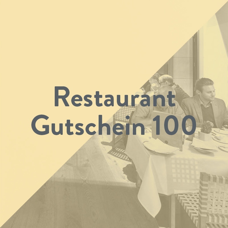 Restaurant Gutschein EUR 100