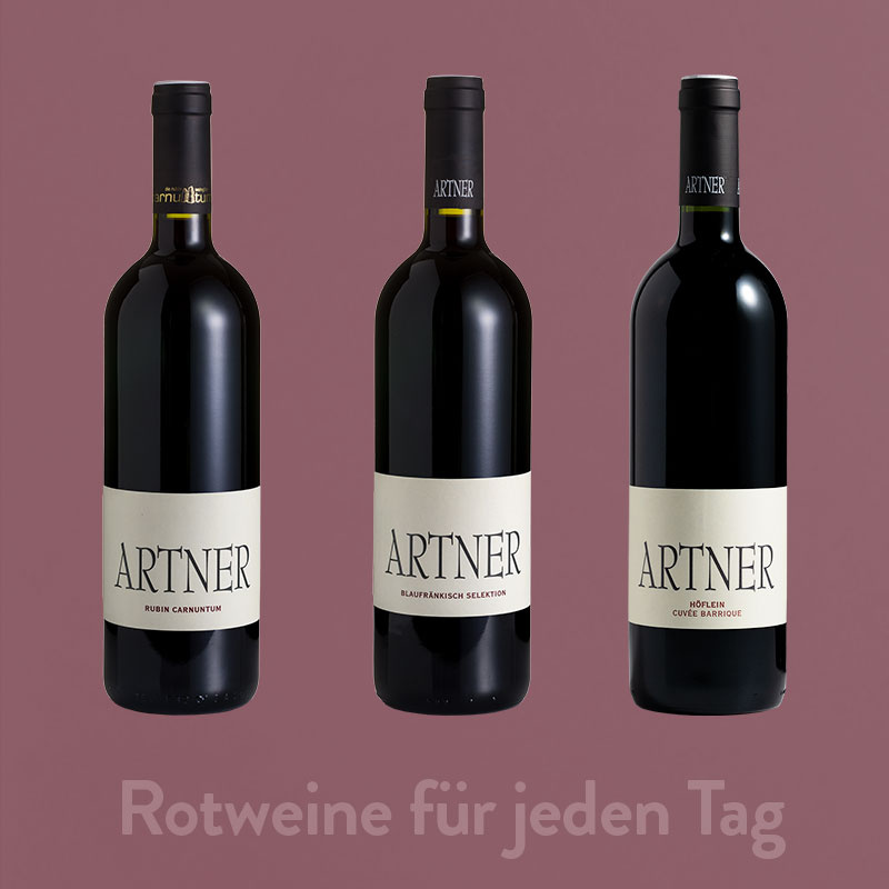 Rotweine im Sommer